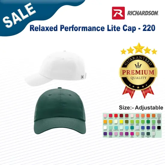 Richardson&reg; Relaxed Performance Lite Cap Maroon {3}