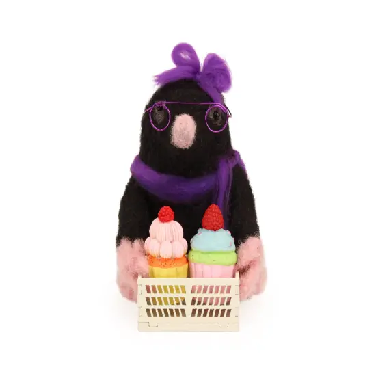 Felting Kit - Busy Mrs Mole Needle Felt Kit {2}