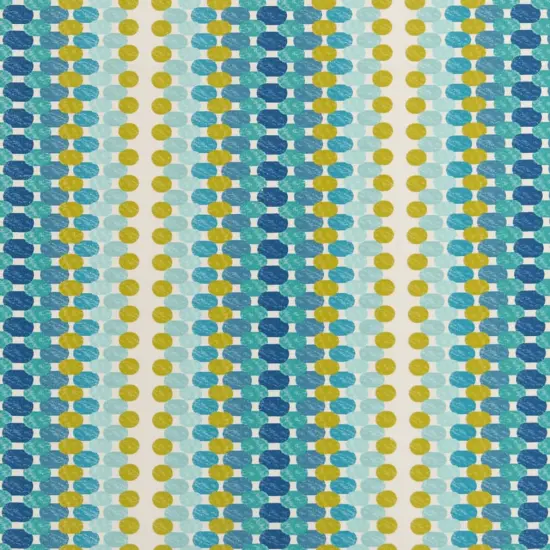 Ocean - Aqua & Teal,Green Abstract & Geometric Upholstery Fabric 54 Inches" {1}