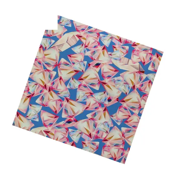 Diamonds and Jewels Printed Spandex Fabric {4}