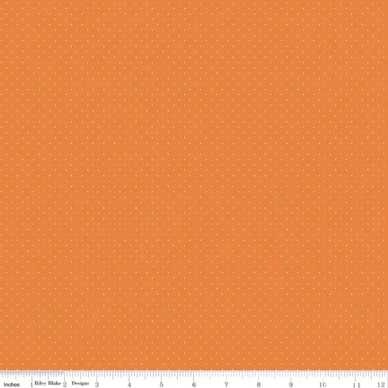 American Jane Pindot in Orange (c840-orange) | American Jane Pindots | American Jane | Riley Blake {1}