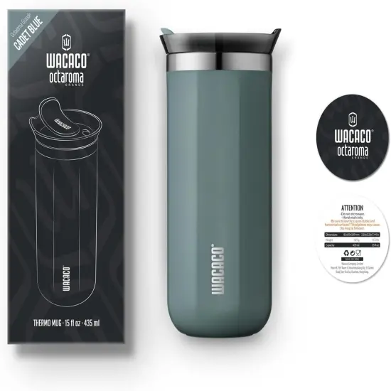 Octaroma Grande Vacuum Insulated Coffee Mug, 15 fl oz (435ml) {2}