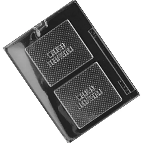 World's Best Lover Card Chocolate Mold {5}