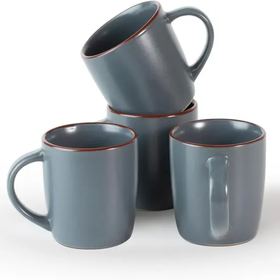 Mercury Coffee Mugs 13 oz, Coffee Mugs Set of 4 with Handle {1}