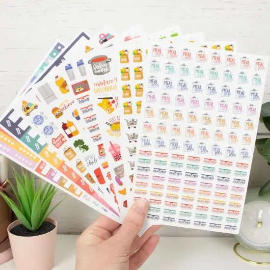 bloom daily planners Planner Sticker Pack, Meal Planning {1}