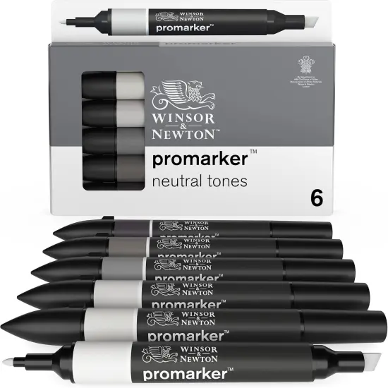6 - Neutral Tones Alcohol Based Markers {1}