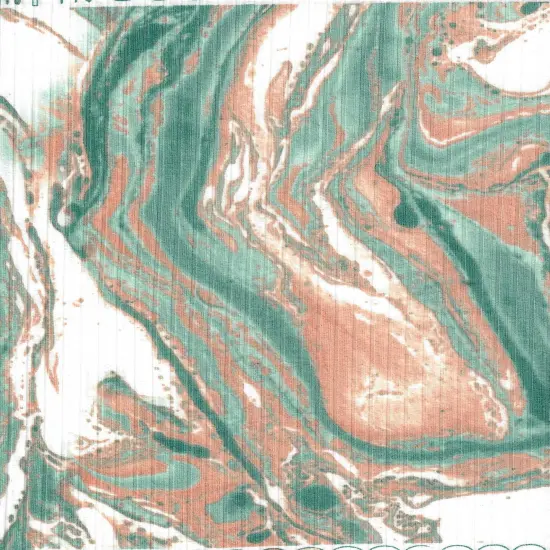 1 Yard 8X3 Yummy Rib Marble Print Stretch Knit Fabric 58/60 Inches Wide SAND/RUST {4}