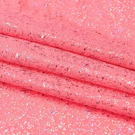 Robins Egg Speckle Spandex Fabric Charcoal {3}