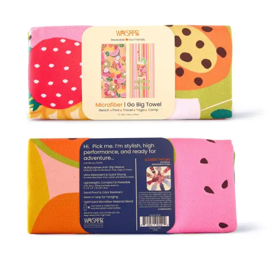 Squeeze The Day Beach and Pool GO BIG Towel {6}