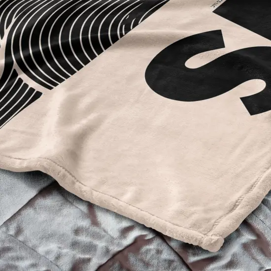 Universal Jaws Silk Touch Throw Blanket Duotone Poster {5}