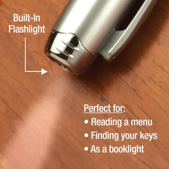 Collections Etc Flashlight Ink Pens - Set of 8 {6}