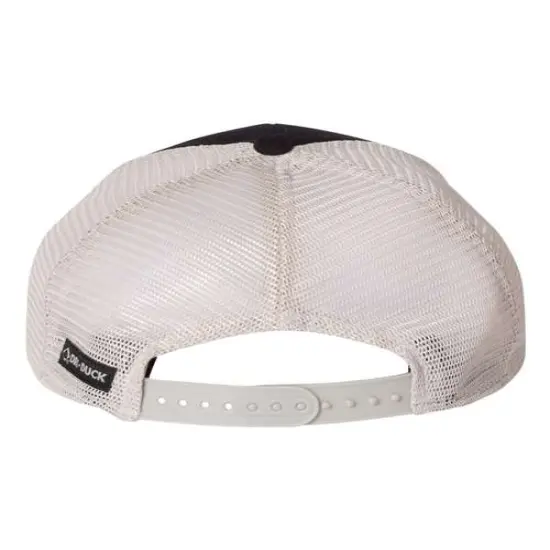 DRI DUCK&reg; Hudson Trucker Cap Classic Style with Lasting Comfort Black/ Tan {2}