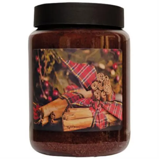 Cinnamon Sticks Candle 26oz Spicy Almond Clove Vanilla Scented Jar {1}
