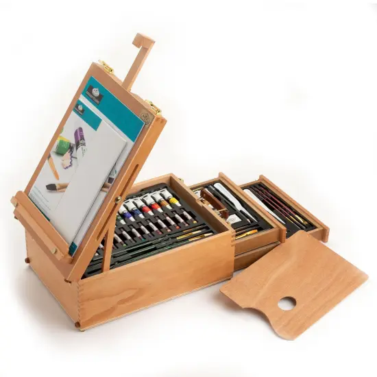 REA6000 | Mixed Media Artist Easel Set - 104pc {3}