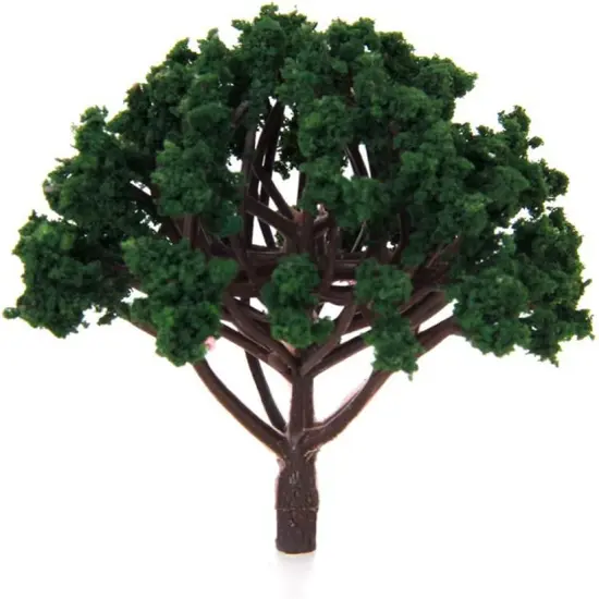 20pcs Model Scenery Tree Yellow Scenery Layout Landscape Trees Model Trees Model Scenery Landscape Trees {3}