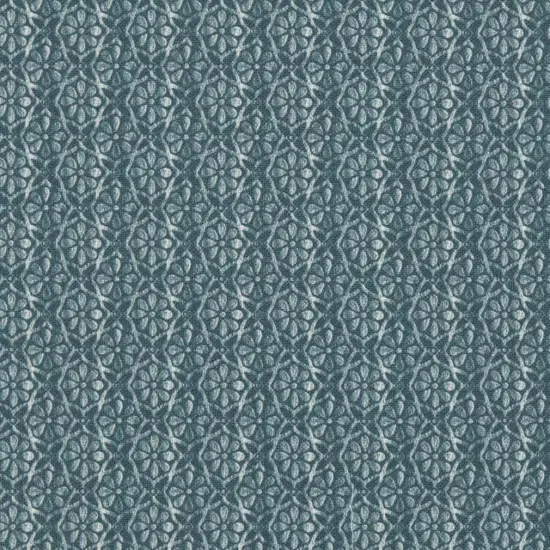 Teal - Aqua & Teal Abstract & Geometric,Small Scale Upholstery Fabric 54 Inches" {1}
