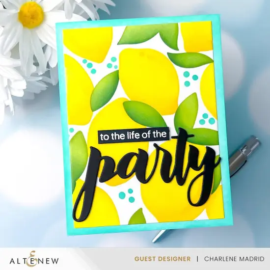 Lemon Craze Stencil Set (3 in 1) {3}