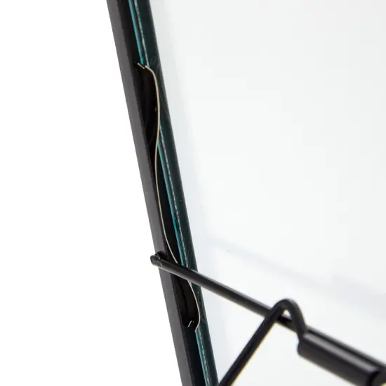 8 Pack Black Glass Frame for Pressed Flowers, 5 x 7 Inch Photos, Floating Picture Frames (6.9 x 8.9 In) {7}