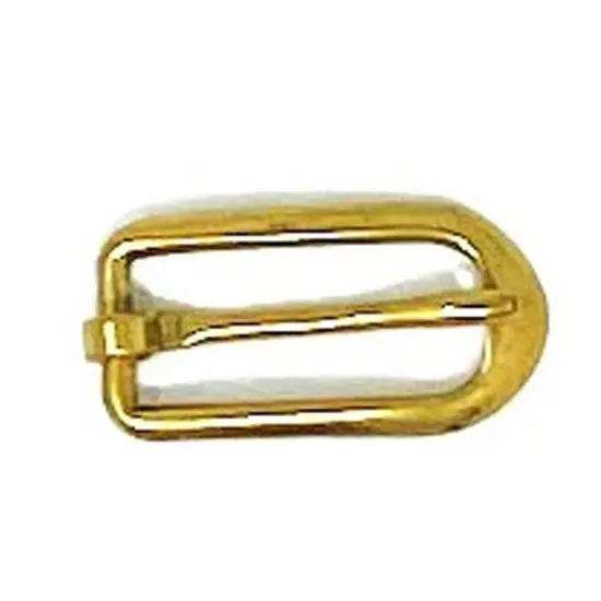 Brass Plated Prong Belt Buckle 5/8 Inche {3}