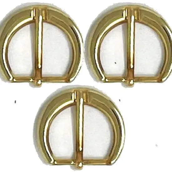 Gold Plated Prong Belt Buckle 1 Inche {2}