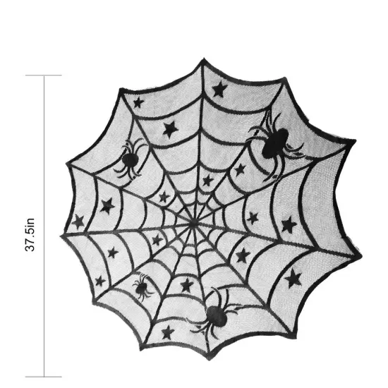 Halloween Lace Tablecloth Meal Mat {1}