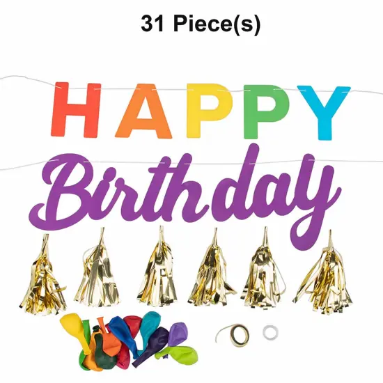 Happy Birthday Door Decorating Kit 31 Pc. {1}