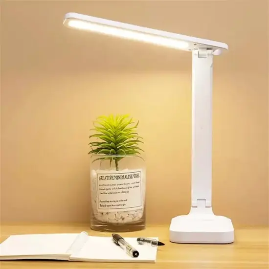LED Desk Lamp Touch Sensor Reading Foldable Table Lamp Eye Caring Reading Light {1}