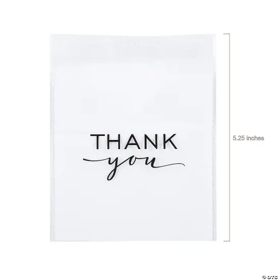 Thank You Cellophane Cookie Treat Bags Bulk 144 Pc {3}