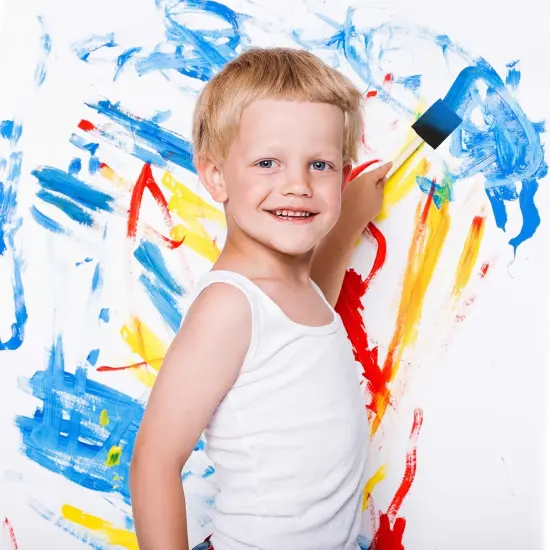 20 Pieces Foam Paint Brushes, 2 Inch Foam Brush, Wood Handle Sponge Brush, Sponge Brushes for Painting, Foam Brushes for Staining, Varnishes, and DIY Craft Projects {3}