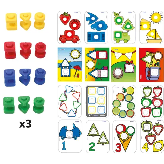 Nuts & Bolts School Activity Set, 88 Pieces {2}