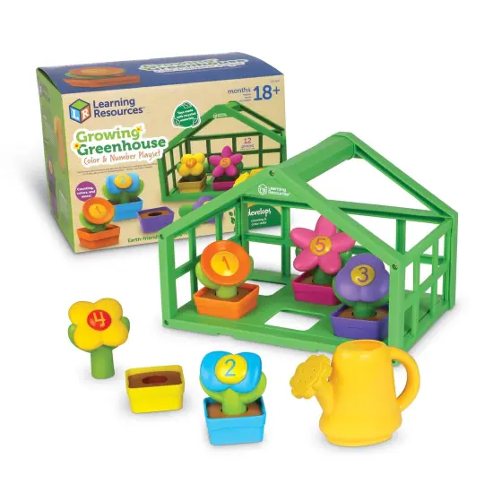 Growing Greenhouse Color and Number Playset {1}