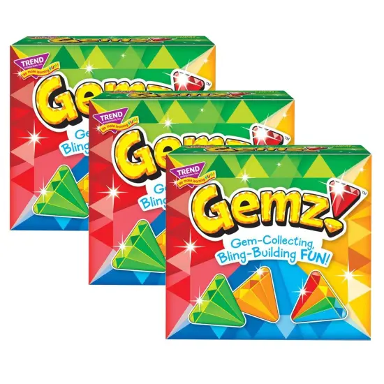 Gemz!&trade; Three Corner&trade; Card Game, Pack of 3 {1}