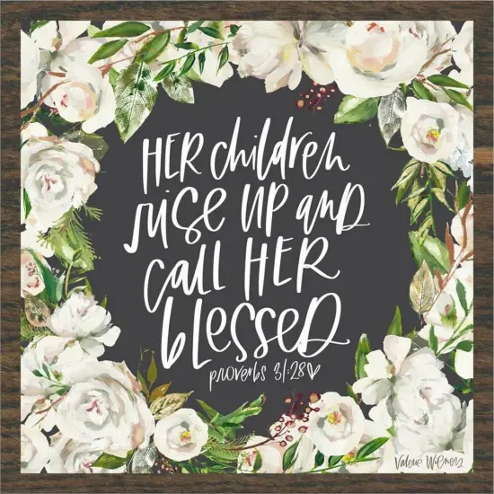 Her Children by Valerie Wieners 12" x 12" Canvas Wall Art {2}