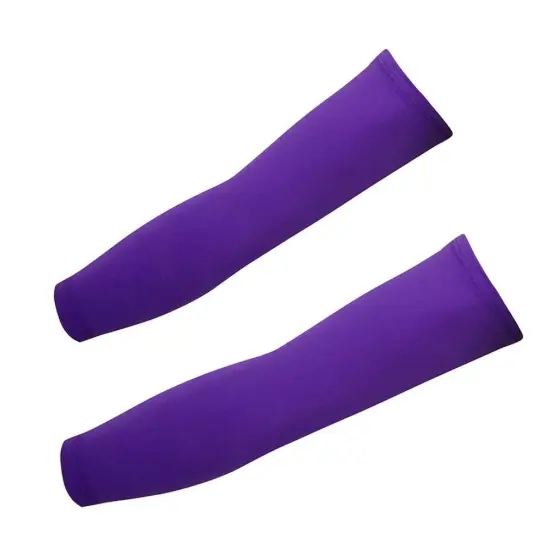 Kitcheniva Cooling Arm Sleeves Cover UV Sun Protection Purple {1}