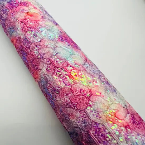 Pink / Purple Lace Glitter Craft Vinyl {1}