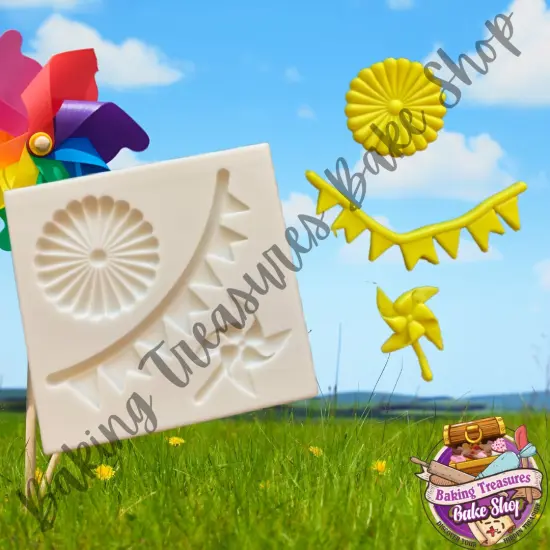 Pinwheel & Banner Mold {3}
