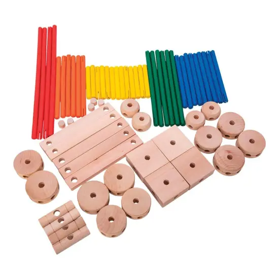 Schylling Makit Woodbuilders - 70 Pieces {5}