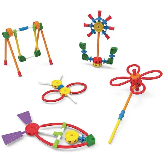 K'NEX Tinkertoy&reg; - Classic Building Tin (Set of 100) {4}