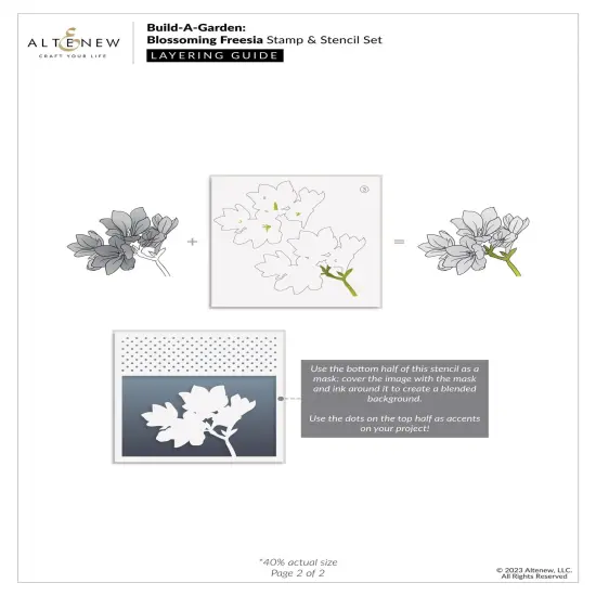 Build-A-Garden: Blossoming Freesia {6}