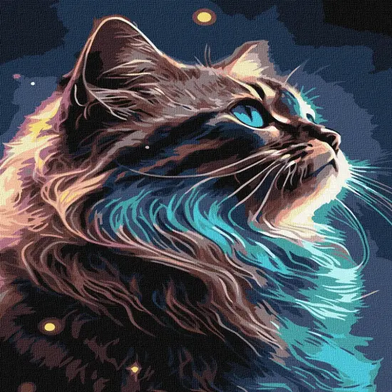 Painting by Numbers kit The magic of space KHO6549 {2}