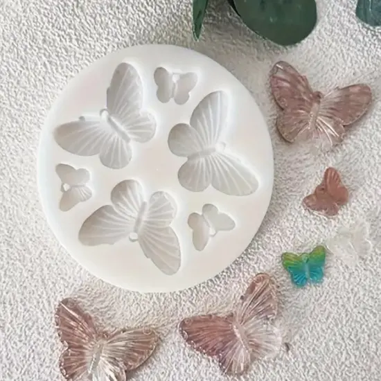 Amelia Butterflies Silicone mold {6}