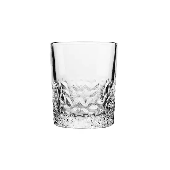 Detailed Designed Crystal Decanter with 6 Cups Set Gold {5}