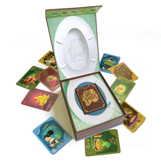 Go Poo! The Game - Laugh Out Loud Funny Card Game, Family Game Night {2}