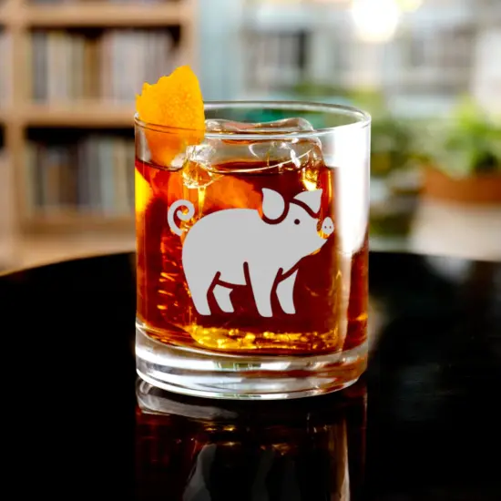 Rocks Glass - Piglet - Double Old Fashioned {2}