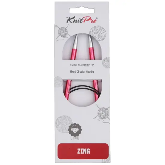 KnitPro Zing 32" Circular Knitting Needles - Sizes US 0 to 17 {1}
