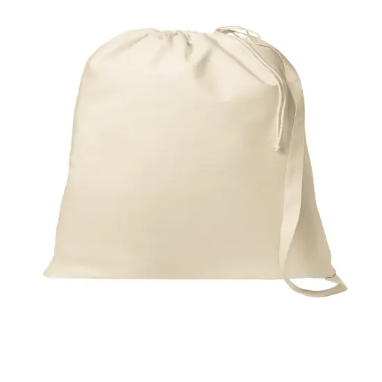 Port Authority&reg; Core Cotton Laundry Bag {1}