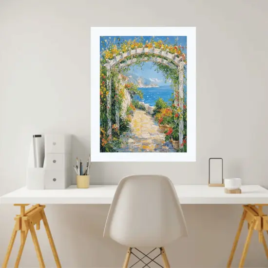 Simple Flat Matte White Wood Picture Frame 14x18 frame {5}