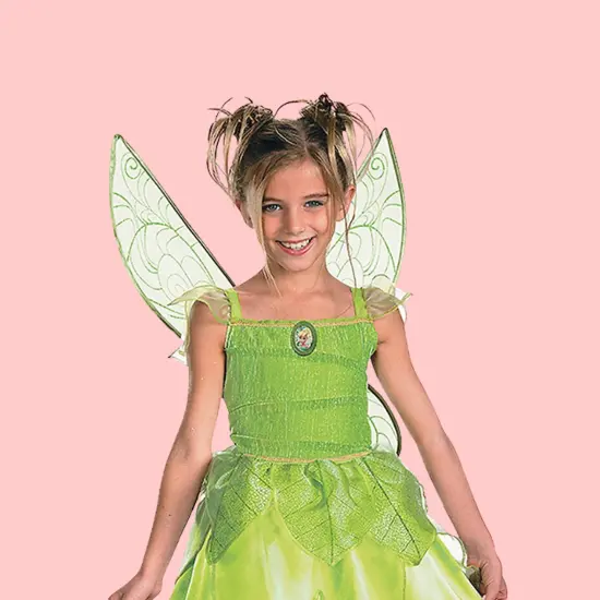 Girl's Tinker Bell And The Fairy Rescue Costume Perfect for Halloween & birthday parties {2}