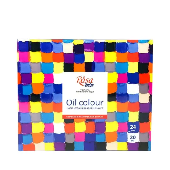 Rosa Studio Oil Paint Set 24 colors (0.68 oz each) {3}