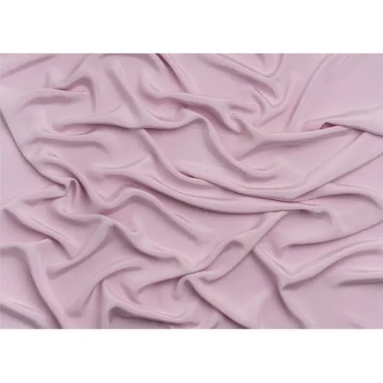 1 Yard Lavender Fog Silk Crepe Fabric Premium Four Ply for Bridal and Fashion , 44 Inches Width {3}